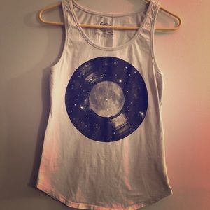 Threadless Vinyl Galaxy Tank Top